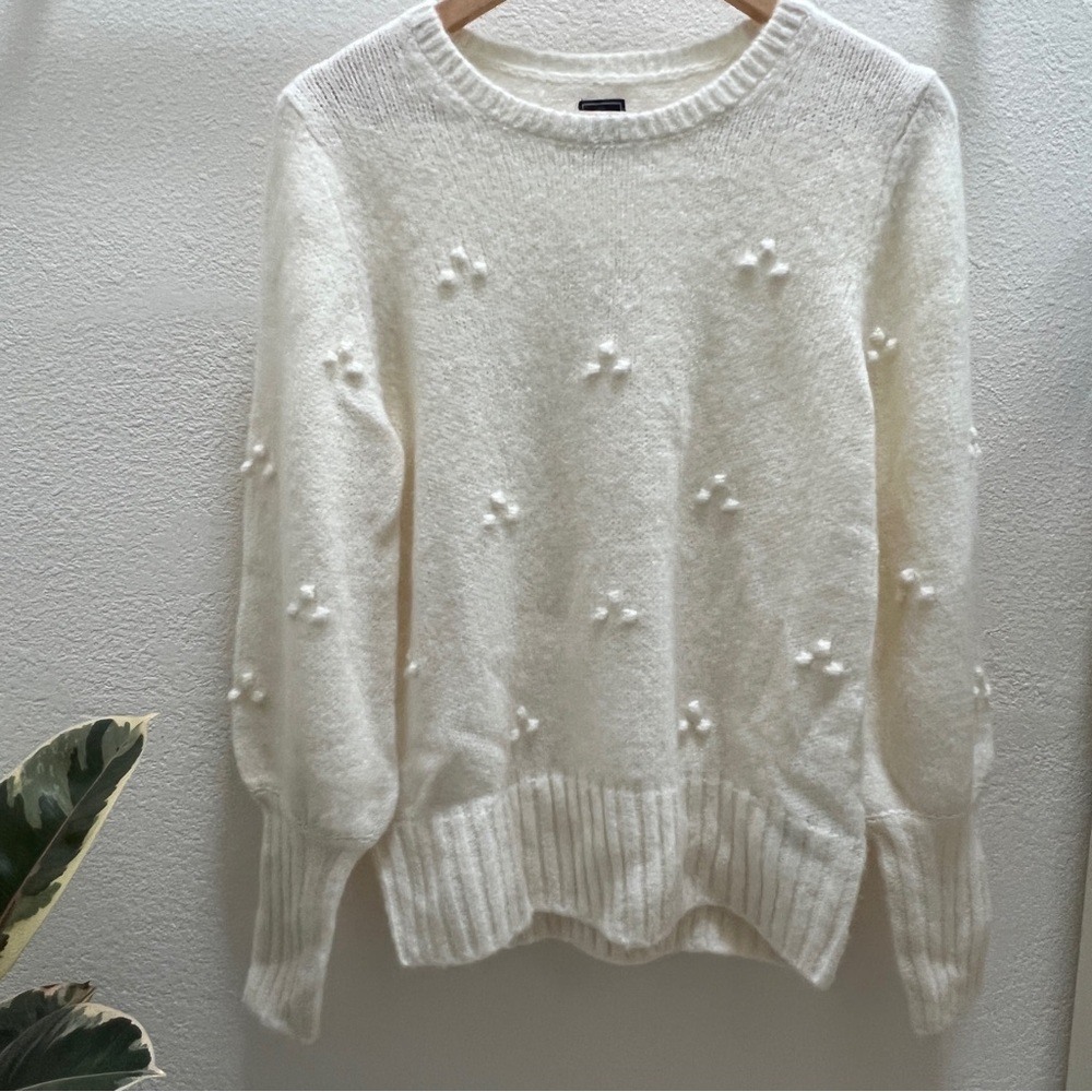 GAP Bobble Stitch Crewneck Sweater Sz S
